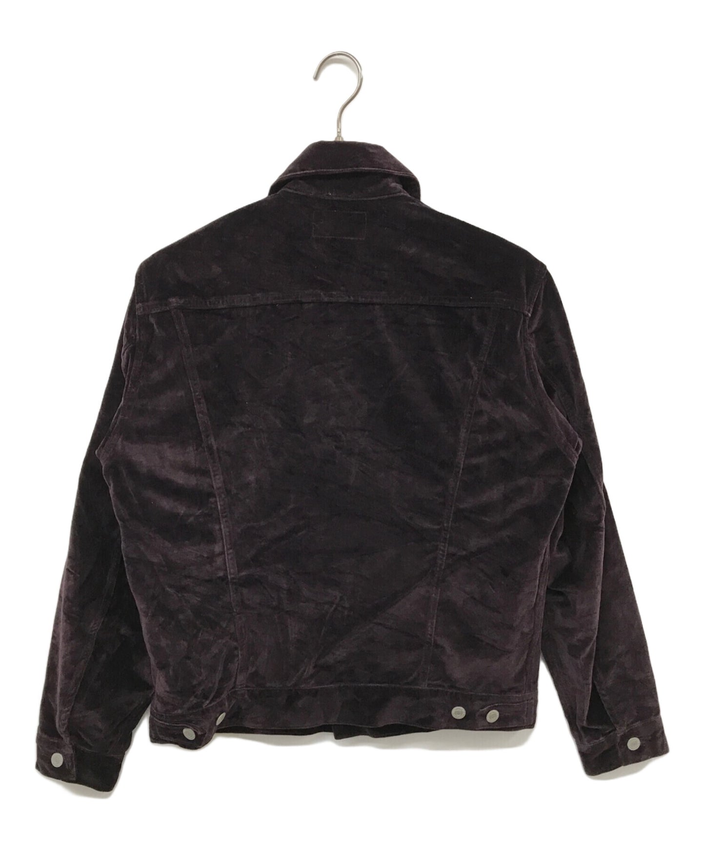 [Pre-owned] WACKO MARIA VELOUR TRUCKER JACKET