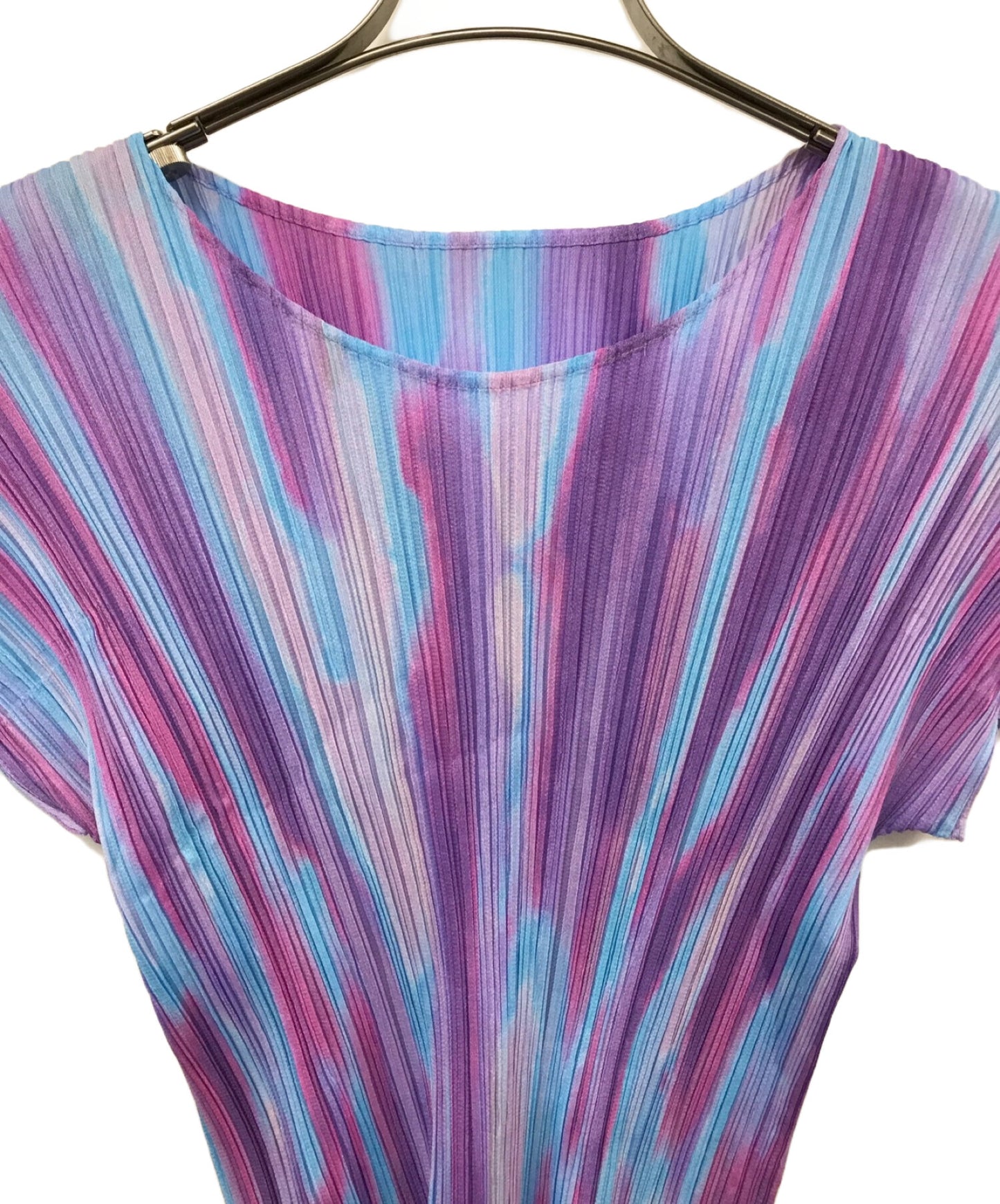 [Pre-owned] PLEATS PLEASE Gradient print pleated cut and sewn PP51-JK6422