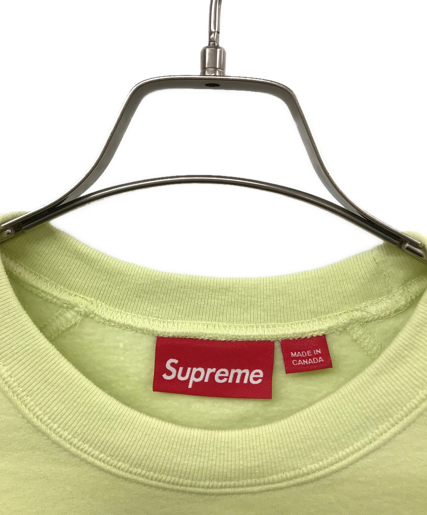 [Pre-owned] SUPREME small box Raglan Crewneck