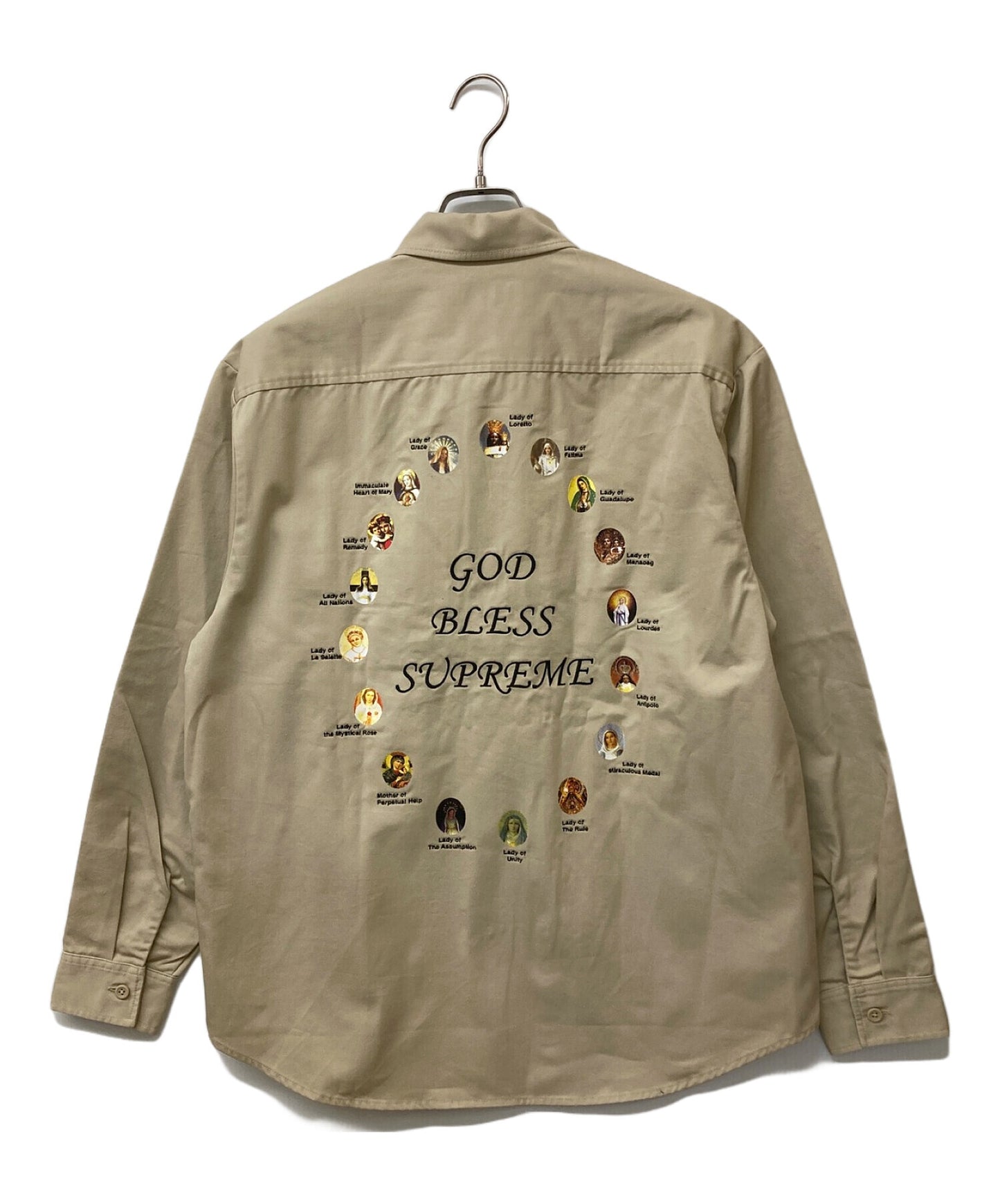 [Pre-owned] SUPREME our lady work shirt