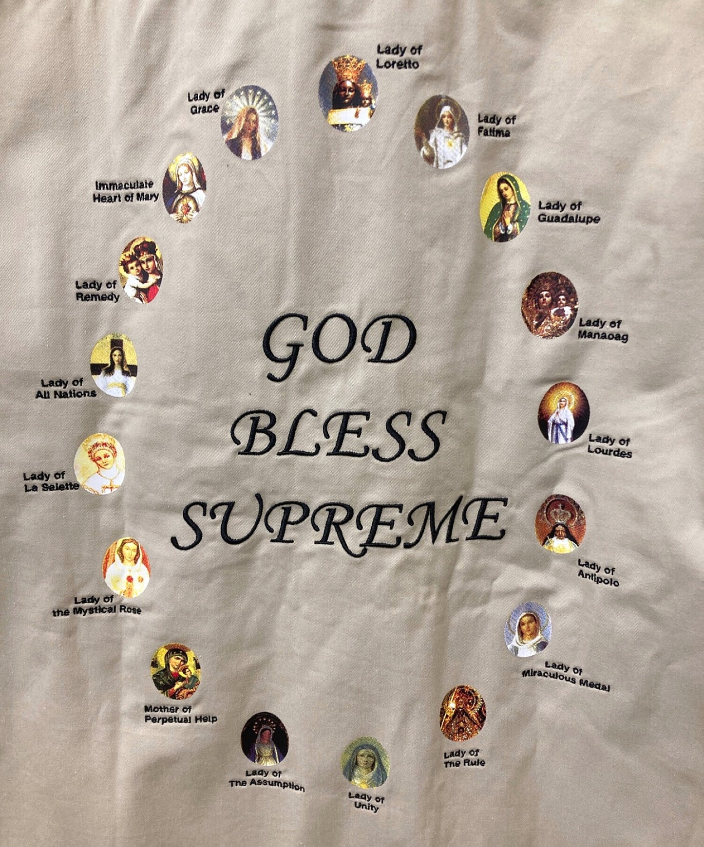 [Pre-owned] SUPREME our lady work shirt
