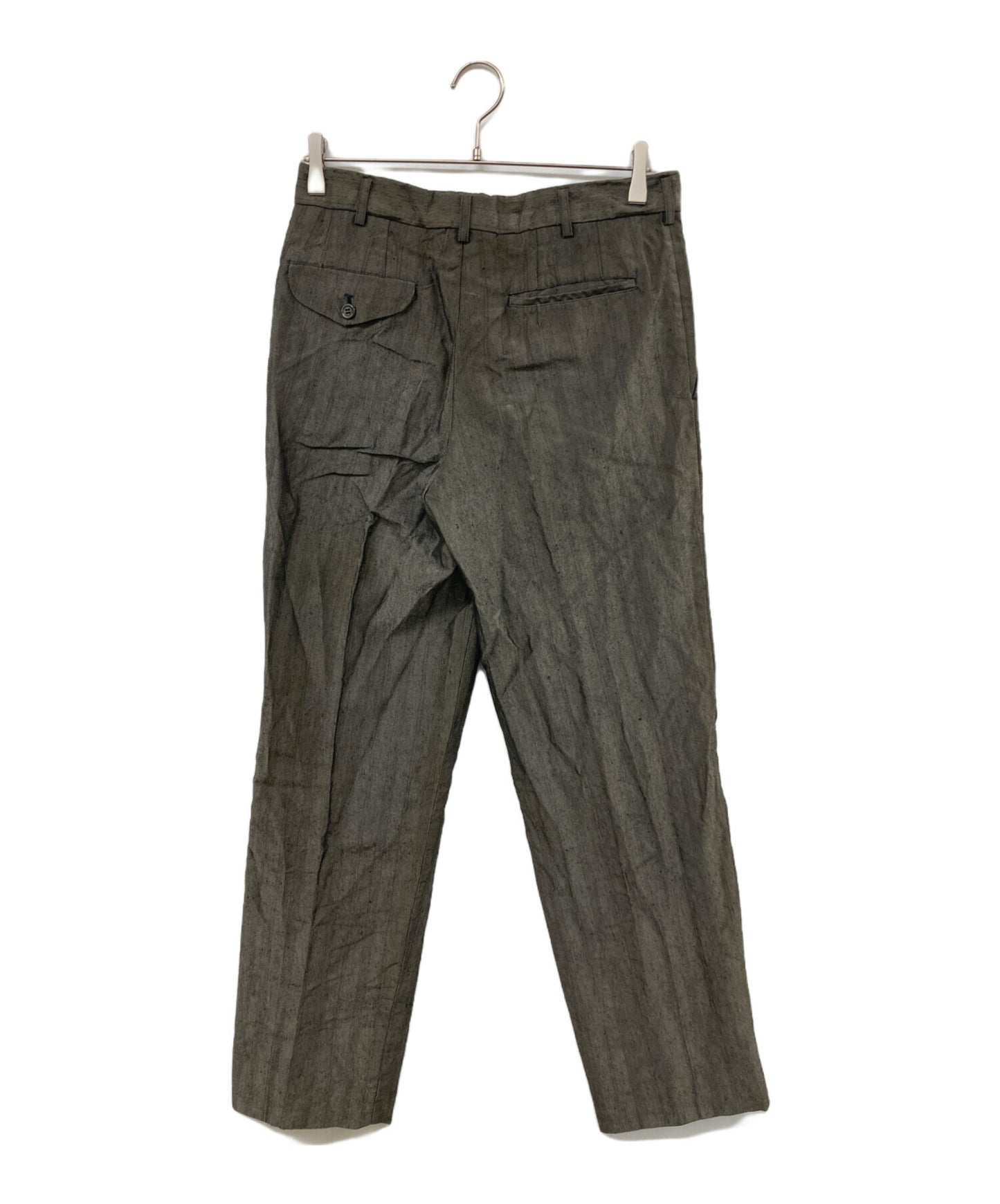 [Pre-owned] COMME des GARCONS HOMME PLUS linen blend pants PP-10044S