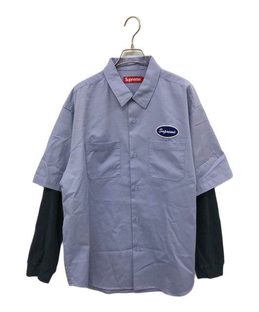 [Pre-owned] SUPREME 23AW Thermal Sleeve Work Shirt
