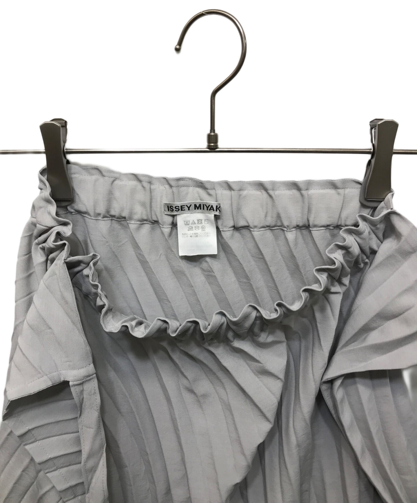 [Pre-owned] ISSEY MIYAKE RESONANT PLEATS SKIRT IM41FG641