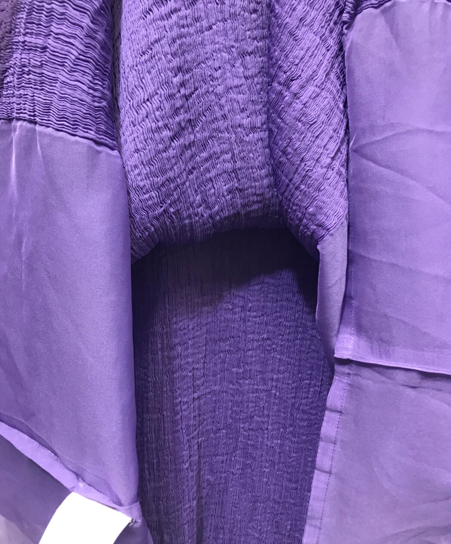 [Pre-owned] me ISSEY MIYAKE SHEER SEE-THROUGH CREPE MI41FK951