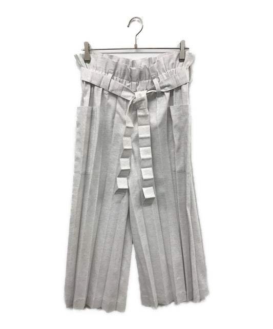 [Pre-owned] me ISSEY MIYAKE REmeTEX PLEATS DENIM PT MI41FF823