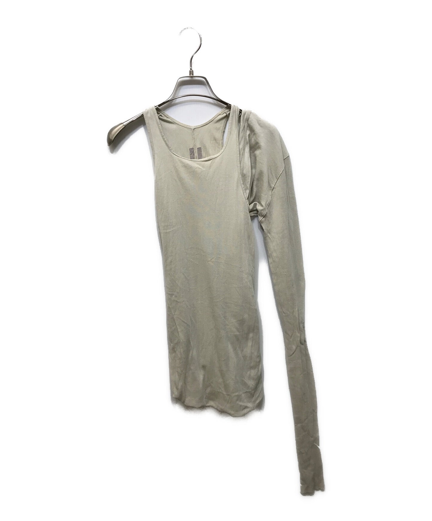 [Pre-owned] RICK OWENS Ziggy Banana One Shoulder Top RP01C5214-RD