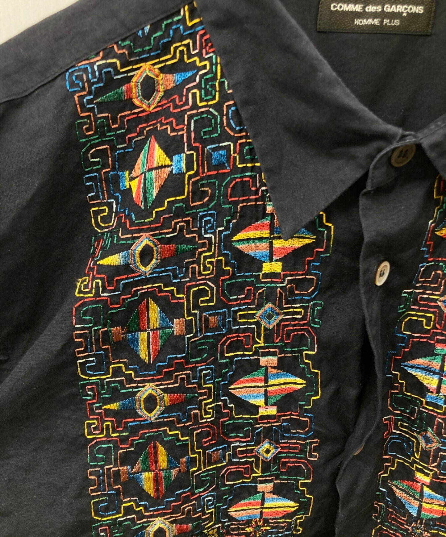 [Pre-owned] COMME des GARCONS HOMME PLUS embroidered shirt PC-B042