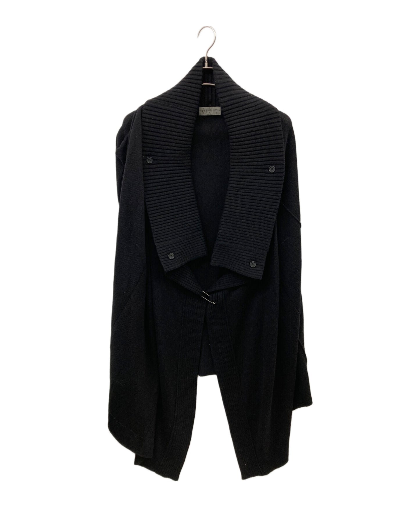 [Pre-owned] Yohji Yamamoto pour homme Draped Knit Poncho HC-K33-994
