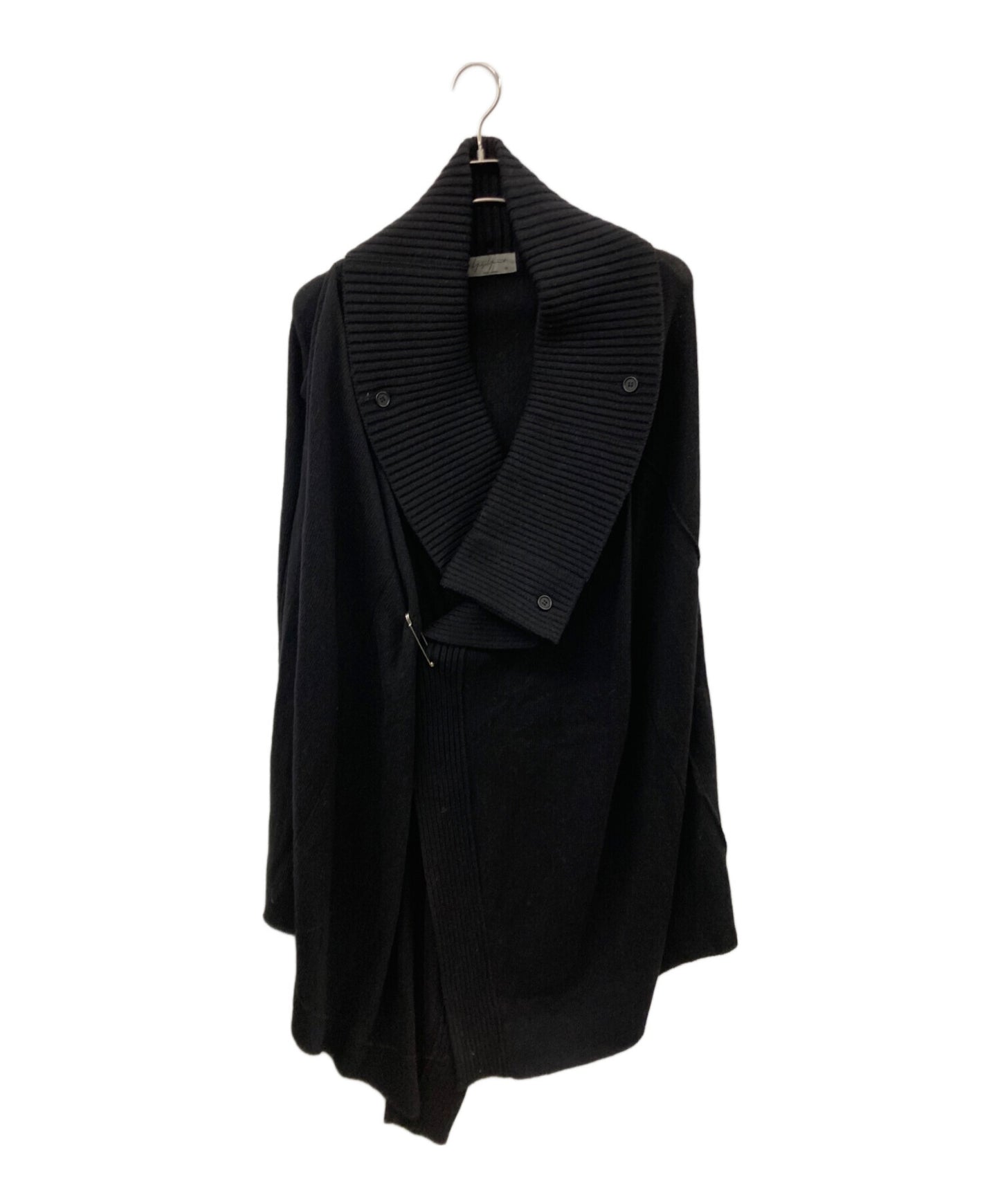 [Pre-owned] Yohji Yamamoto pour homme Draped Knit Poncho HC-K33-994