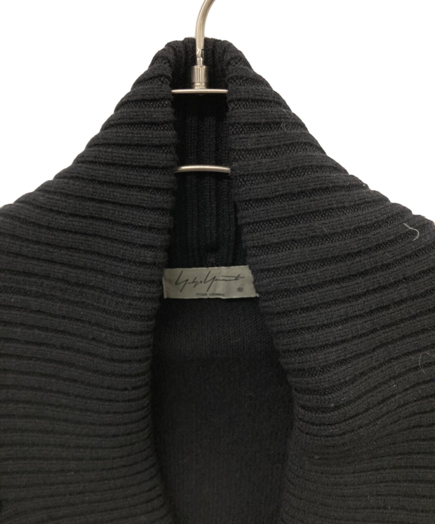 [Pre-owned] Yohji Yamamoto pour homme Draped Knit Poncho HC-K33-994