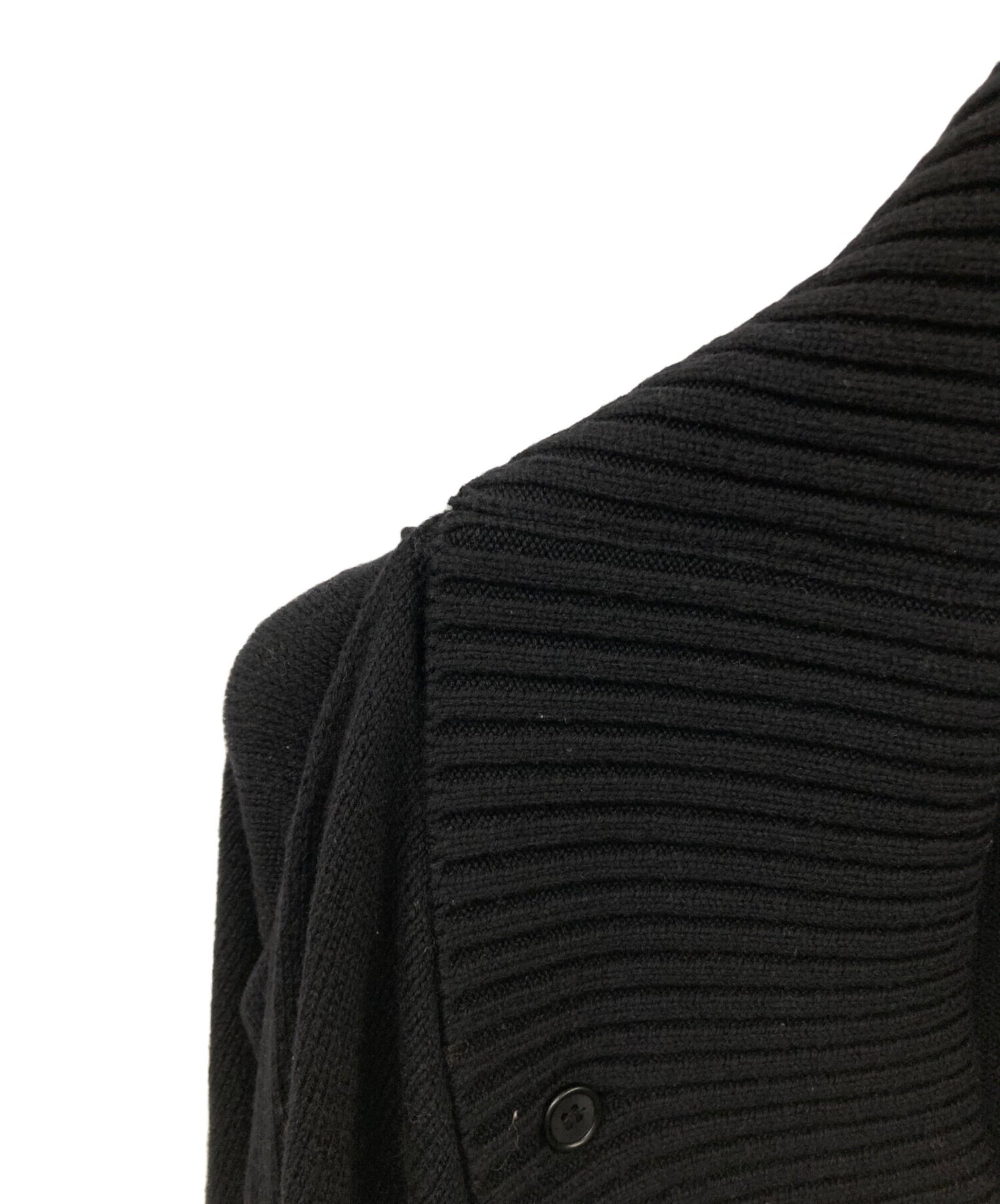 [Pre-owned] Yohji Yamamoto pour homme Draped Knit Poncho HC-K33-994