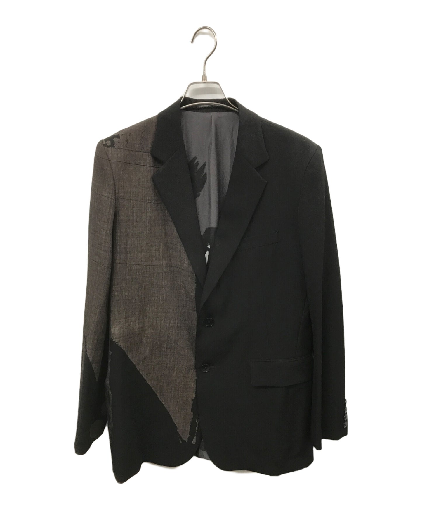 [Pre-owned] Yohji Yamamoto pour homme Lined Graphic Tailored Jacket HD-J14-817