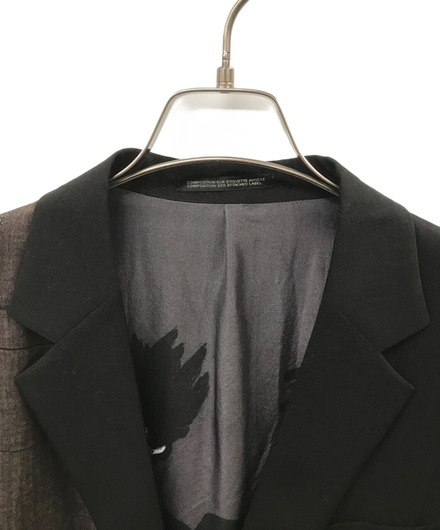 [Pre-owned] Yohji Yamamoto pour homme Lined Graphic Tailored Jacket HD-J14-817