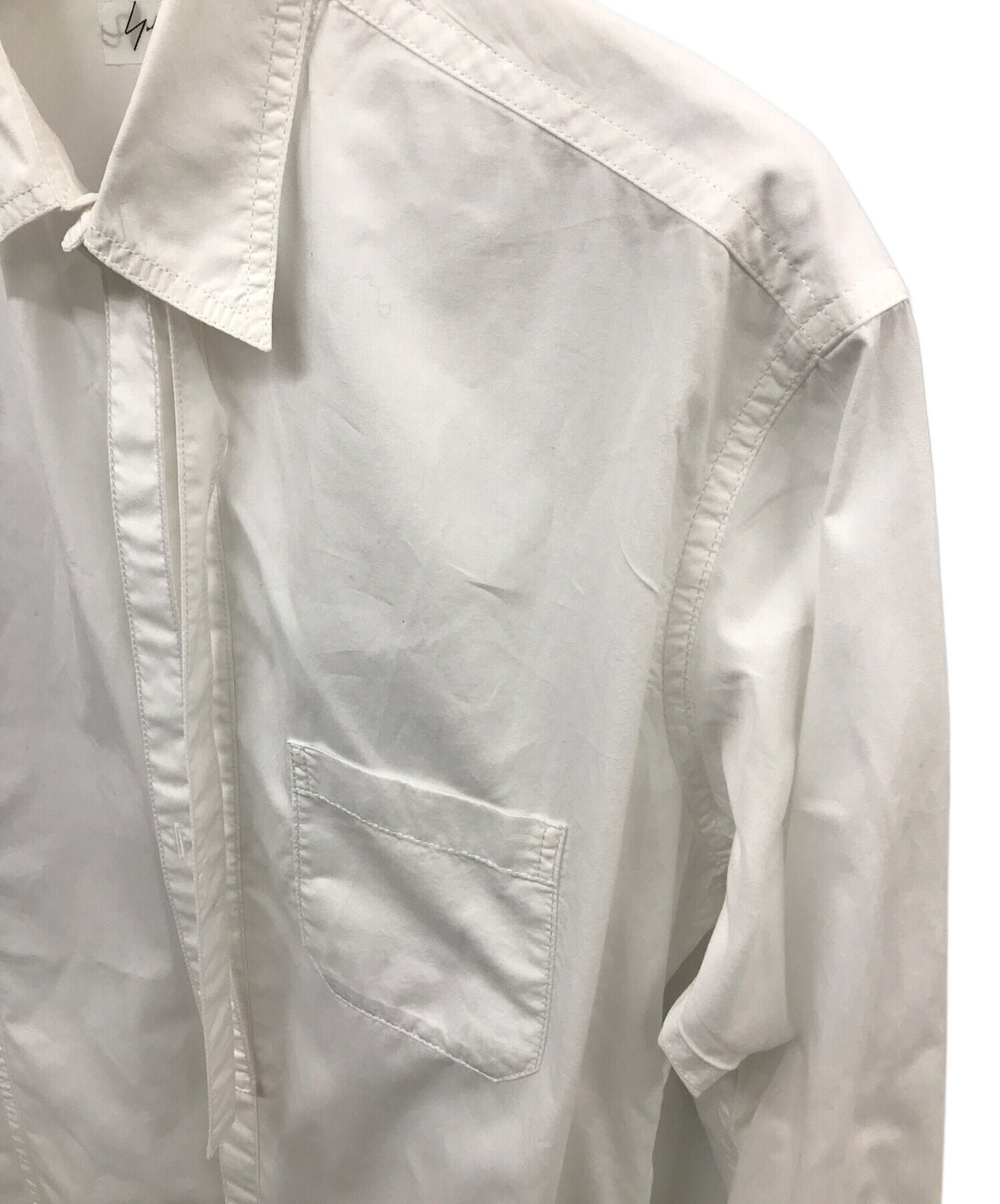 [Pre-owned] Yohji Yamamoto pour homme robe tie shirt HO-B30-013