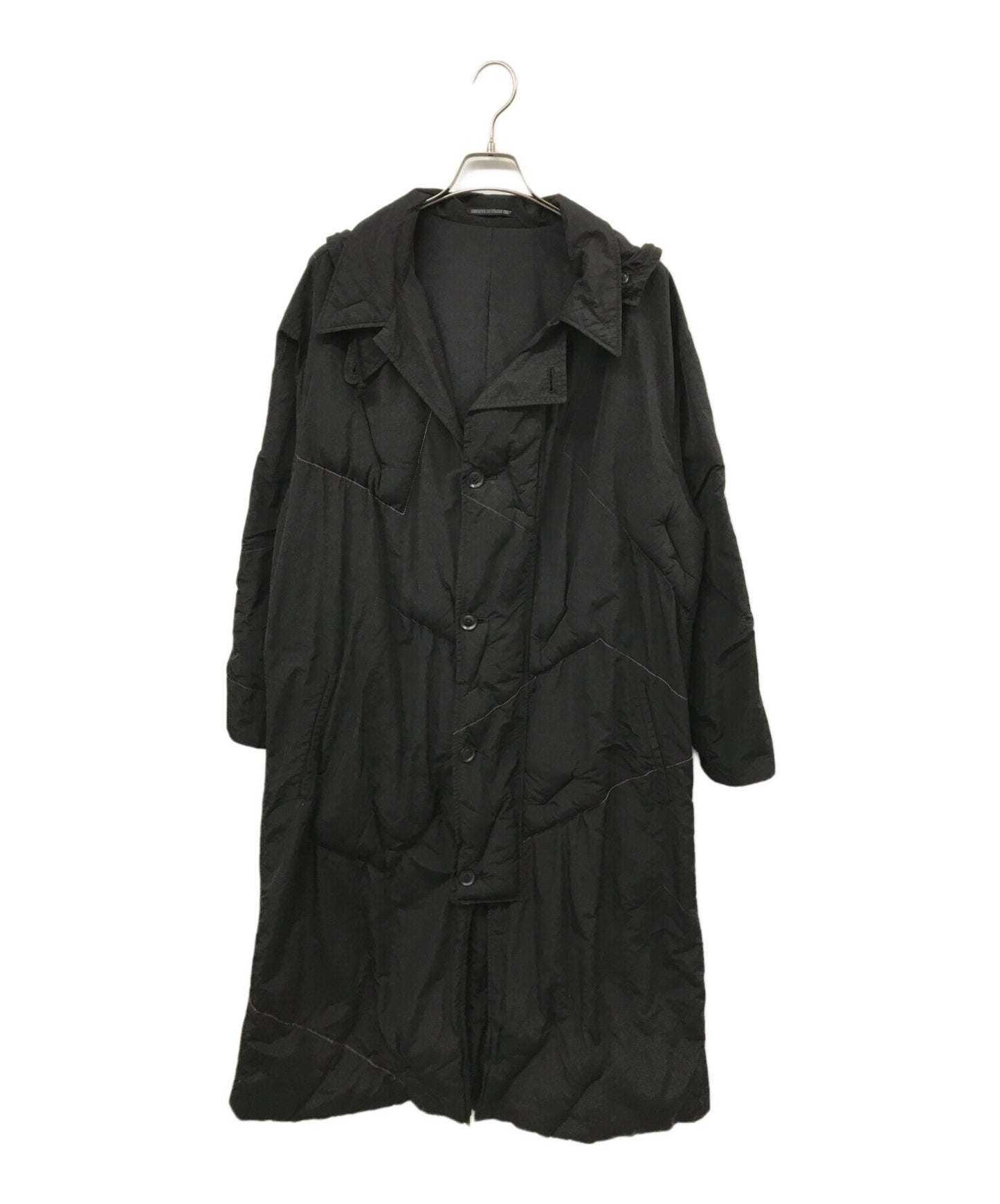 [Pre-owned] Yohji Yamamoto pour homme M-Cotton Filled Shirt Coat NY Weather HR-B34-600