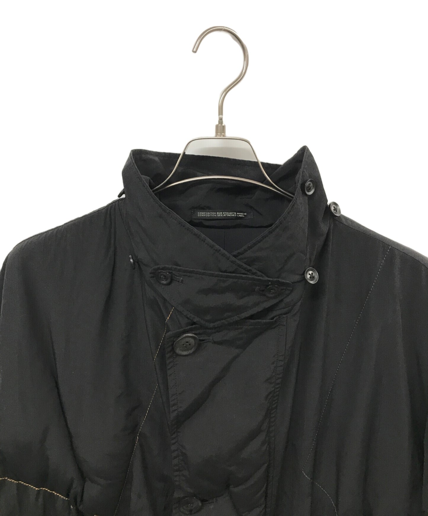 [Pre-owned] Yohji Yamamoto pour homme M-Cotton Filled Shirt Coat NY Weather HR-B34-600