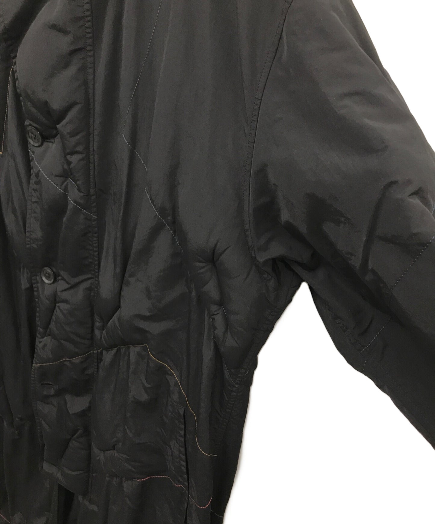 [Pre-owned] Yohji Yamamoto pour homme M-Cotton Filled Shirt Coat NY Weather HR-B34-600