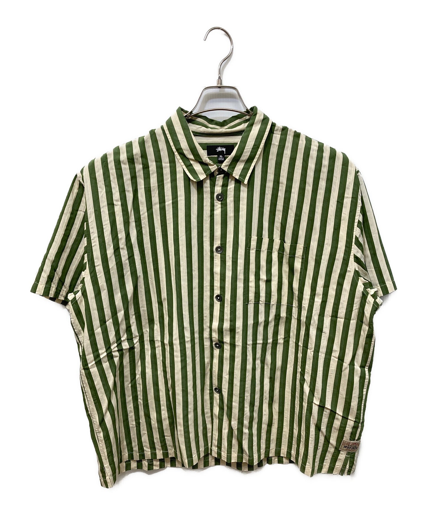 [Pre-owned] stussy Flat Bottom shirt 1110325