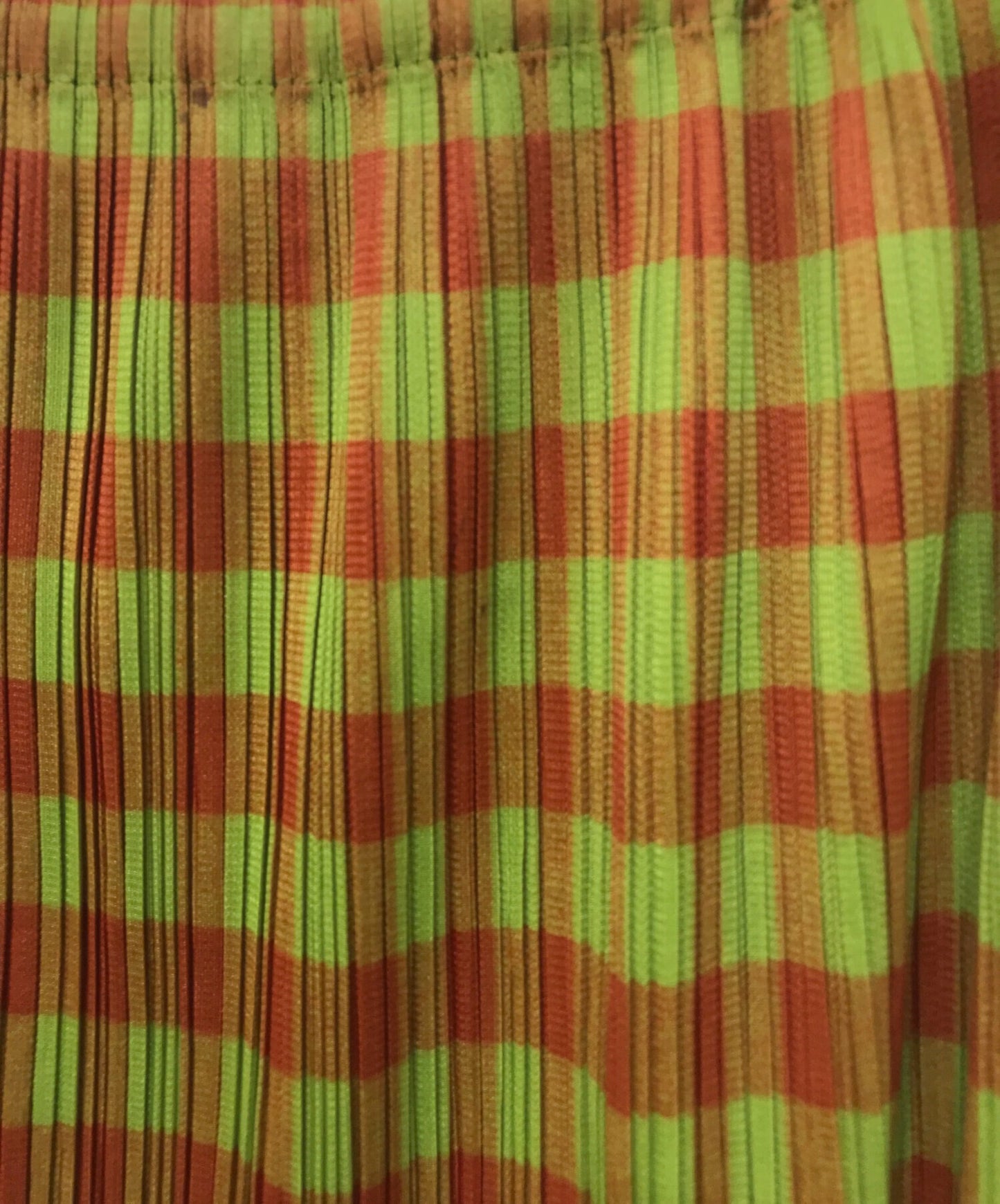 [Pre-owned] PLEATS PLEASE check pleated skirt PP72-JG413