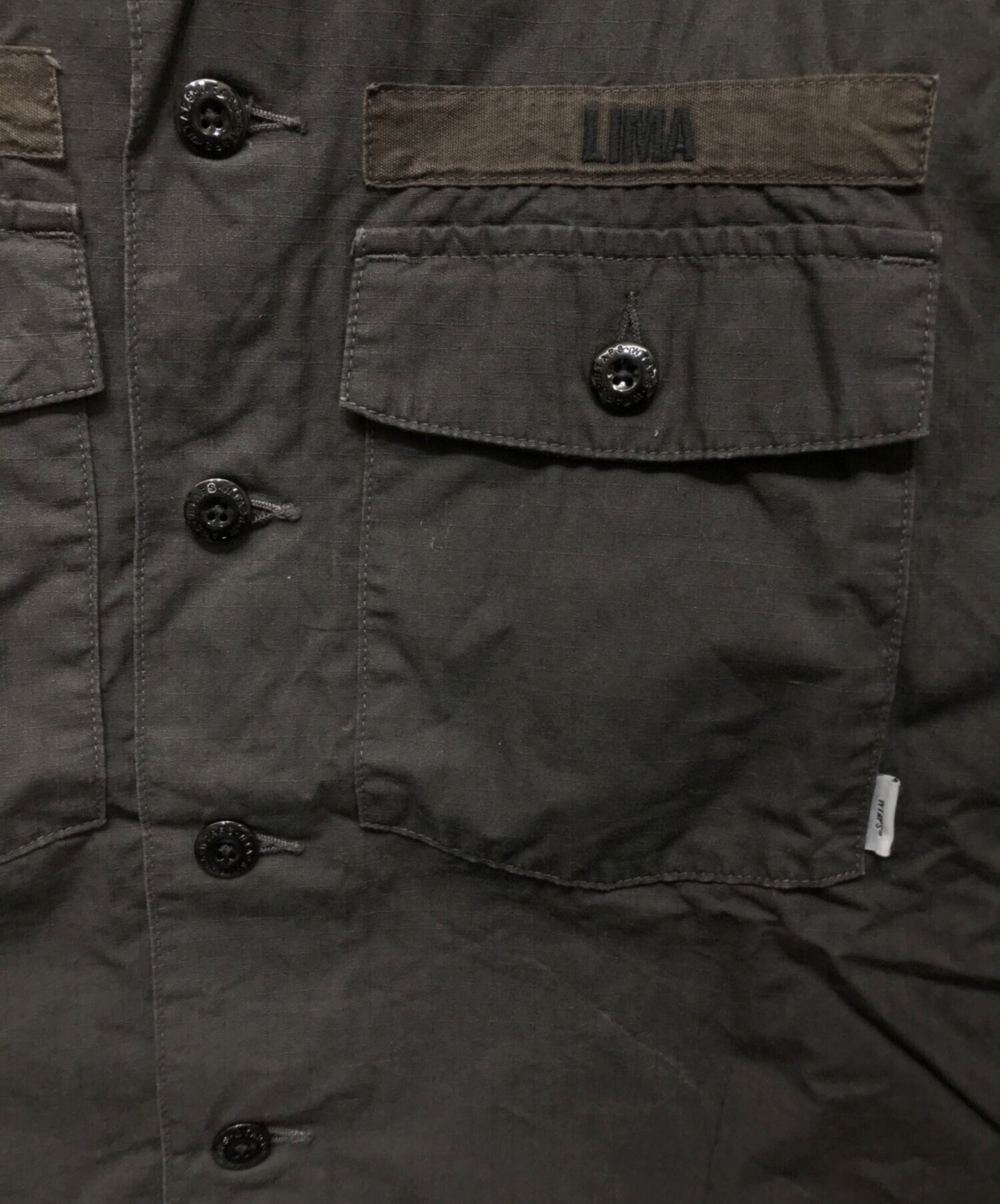 [Pre-owned] WTAPS BUDS L/S MILITARY SHIRTS 2018RDT-SHM02