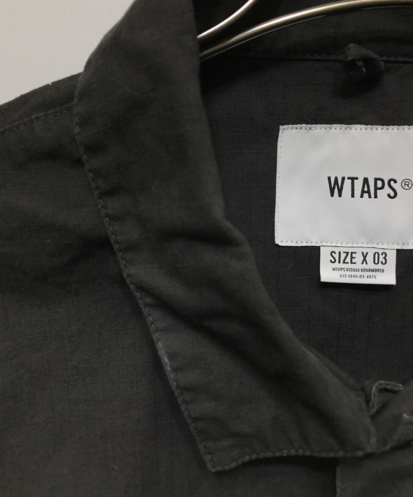 [Pre-owned] WTAPS BUDS L/S MILITARY SHIRTS 2018RDT-SHM02