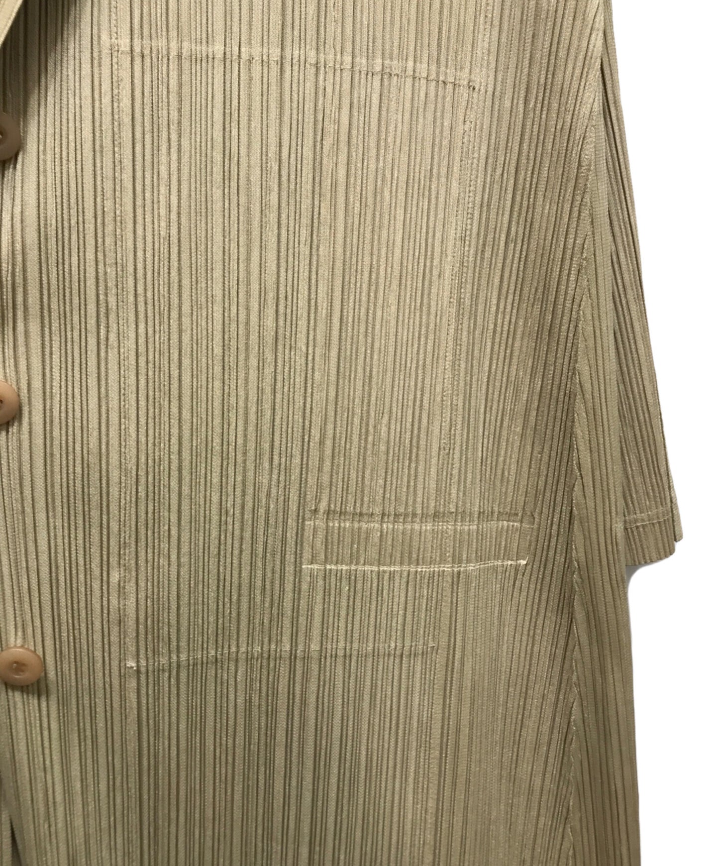 [Pre-owned] PLEATS PLEASE pleated coat PP41-EN442