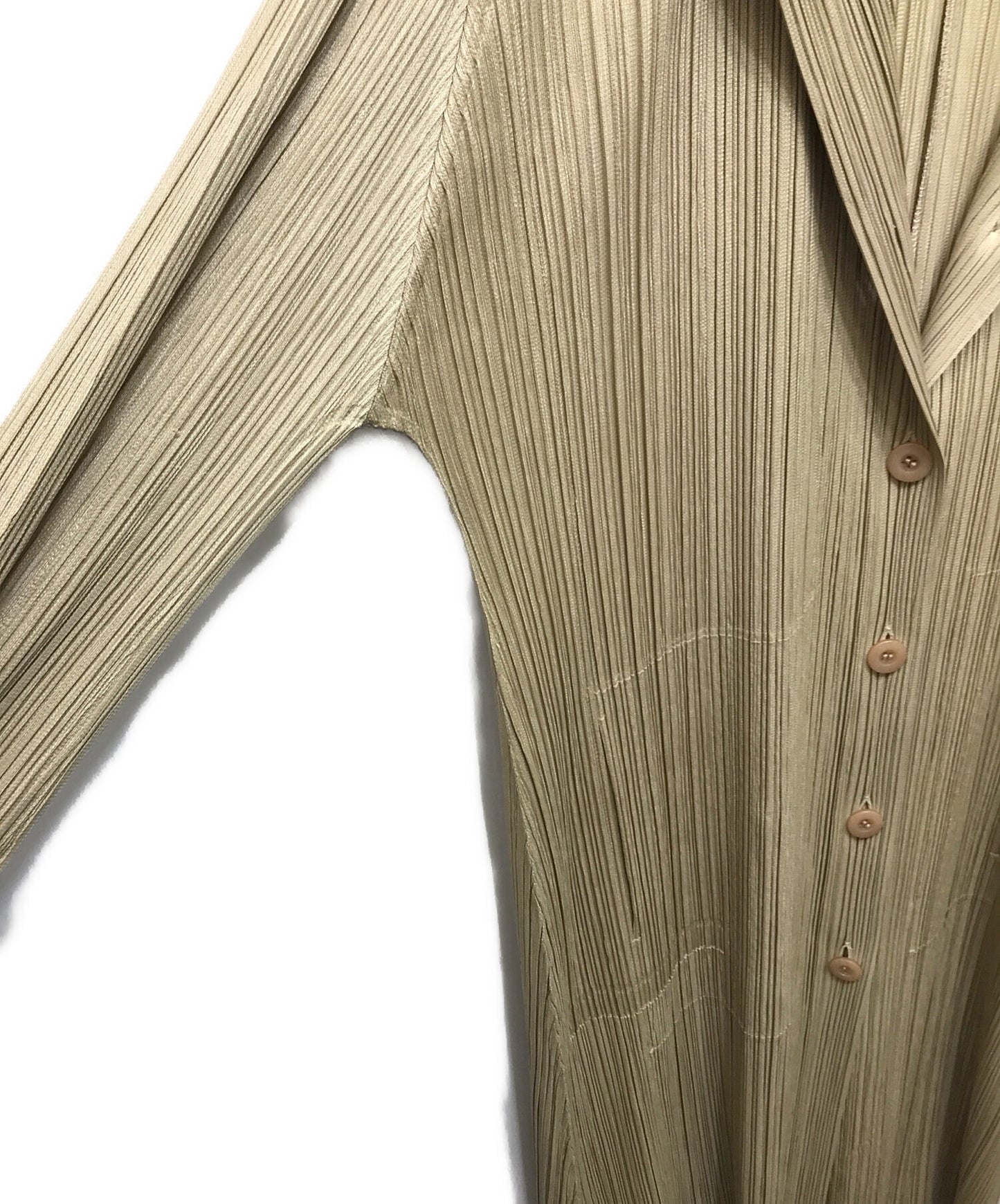 [Pre-owned] PLEATS PLEASE pleated coat PP41-EN442