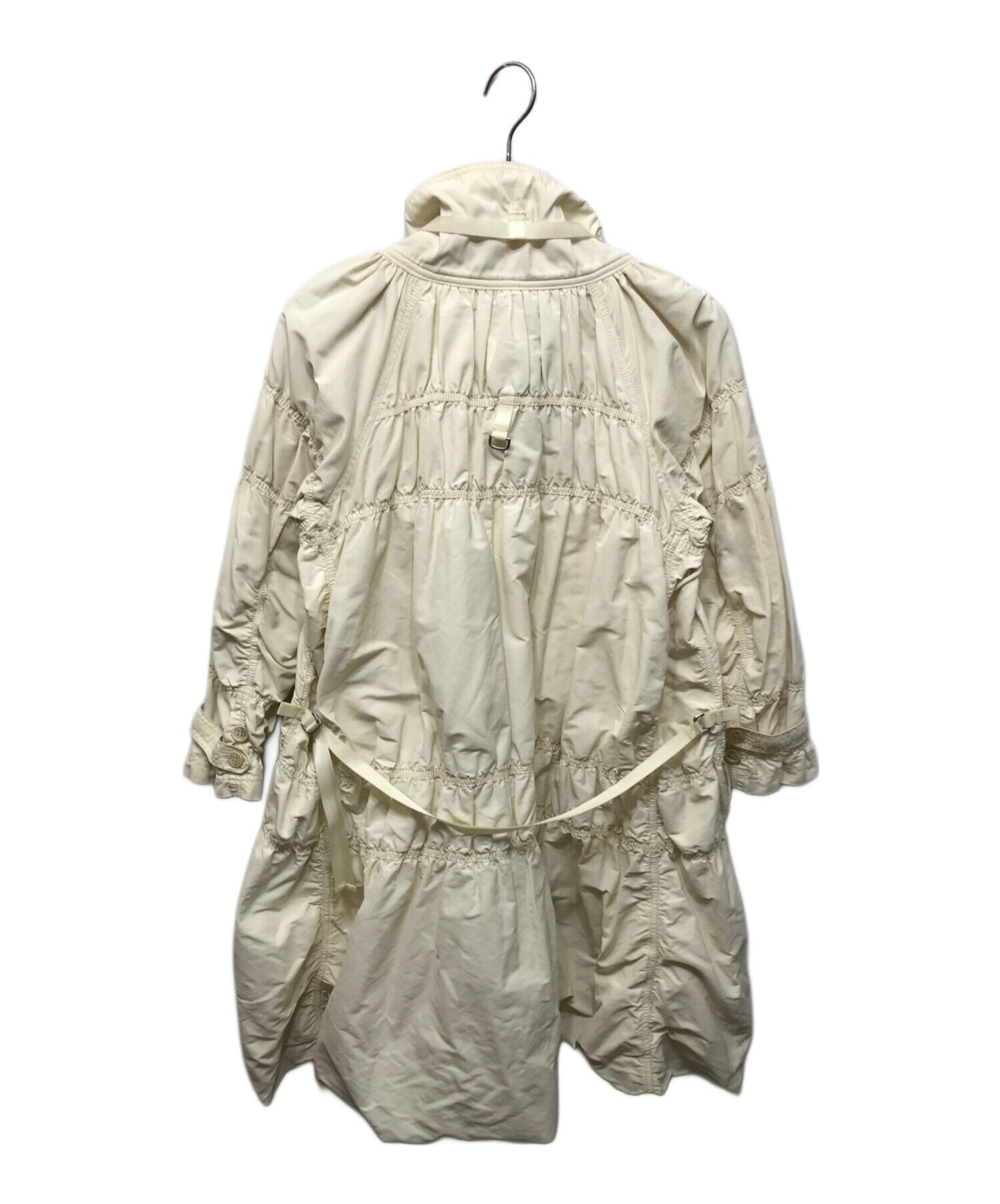 [Pre-owned] ISSEY MIYAKE gathered coat IM73FA501