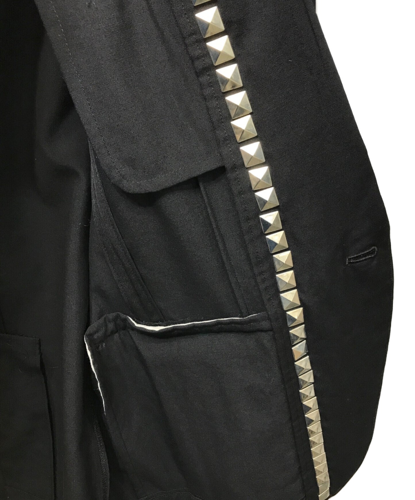 [Pre-owned] COMME des GARCONS HOMME PLUS Docking Rock Period Reissue Rhinestudded 1B Jacket PS-J202