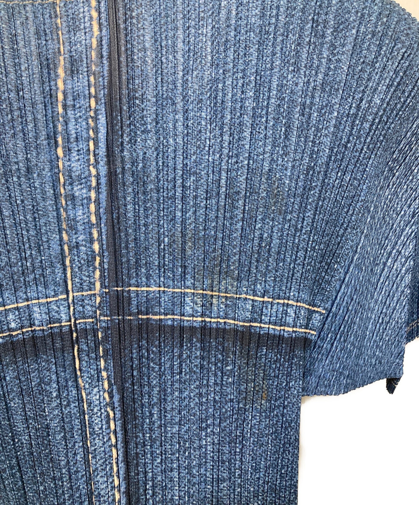 [Pre-owned] PLEATS PLEASE Transfer print pleated cut and sewn PP12-JK254