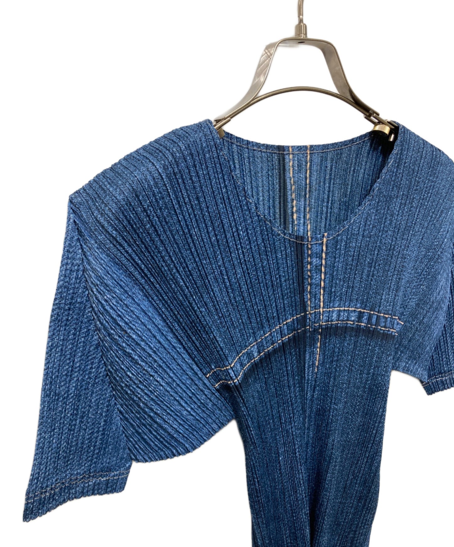 [Pre-owned] PLEATS PLEASE Transfer print pleated cut and sewn PP12-JK254