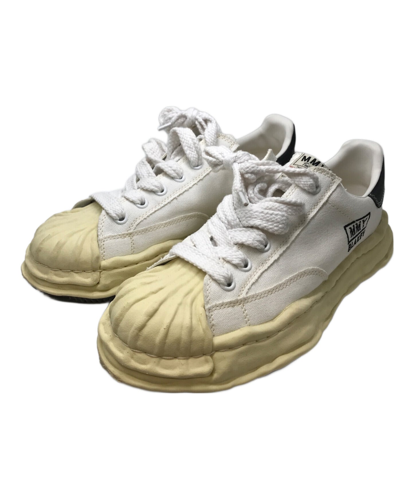[Pre-owned] Maison MIHARA YASUHIRO "BLAKEY" VL OG Sole Canvas Low-top Sneaker A09FW732