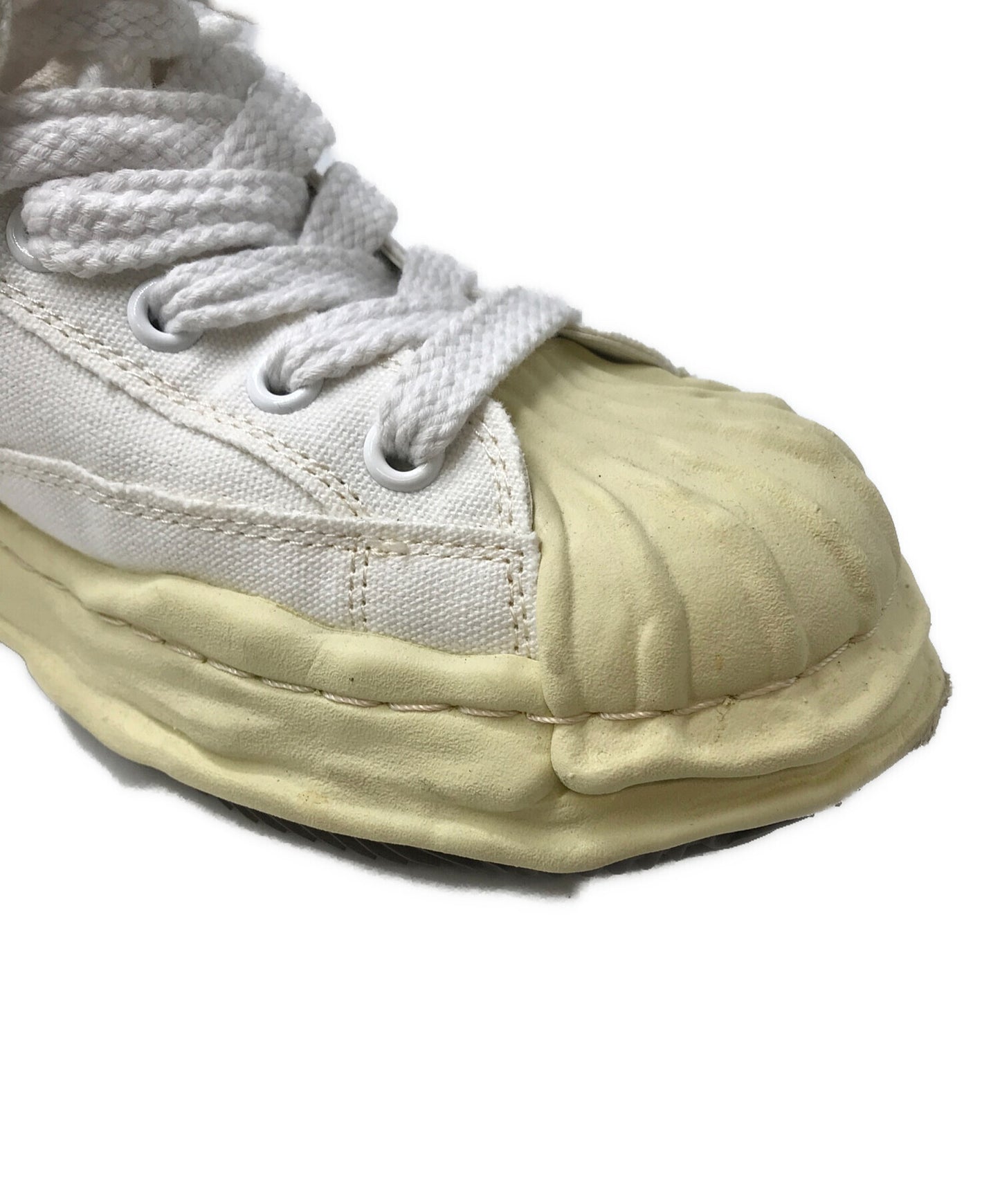 [Pre-owned] Maison MIHARA YASUHIRO "BLAKEY" VL OG Sole Canvas Low-top Sneaker A09FW732