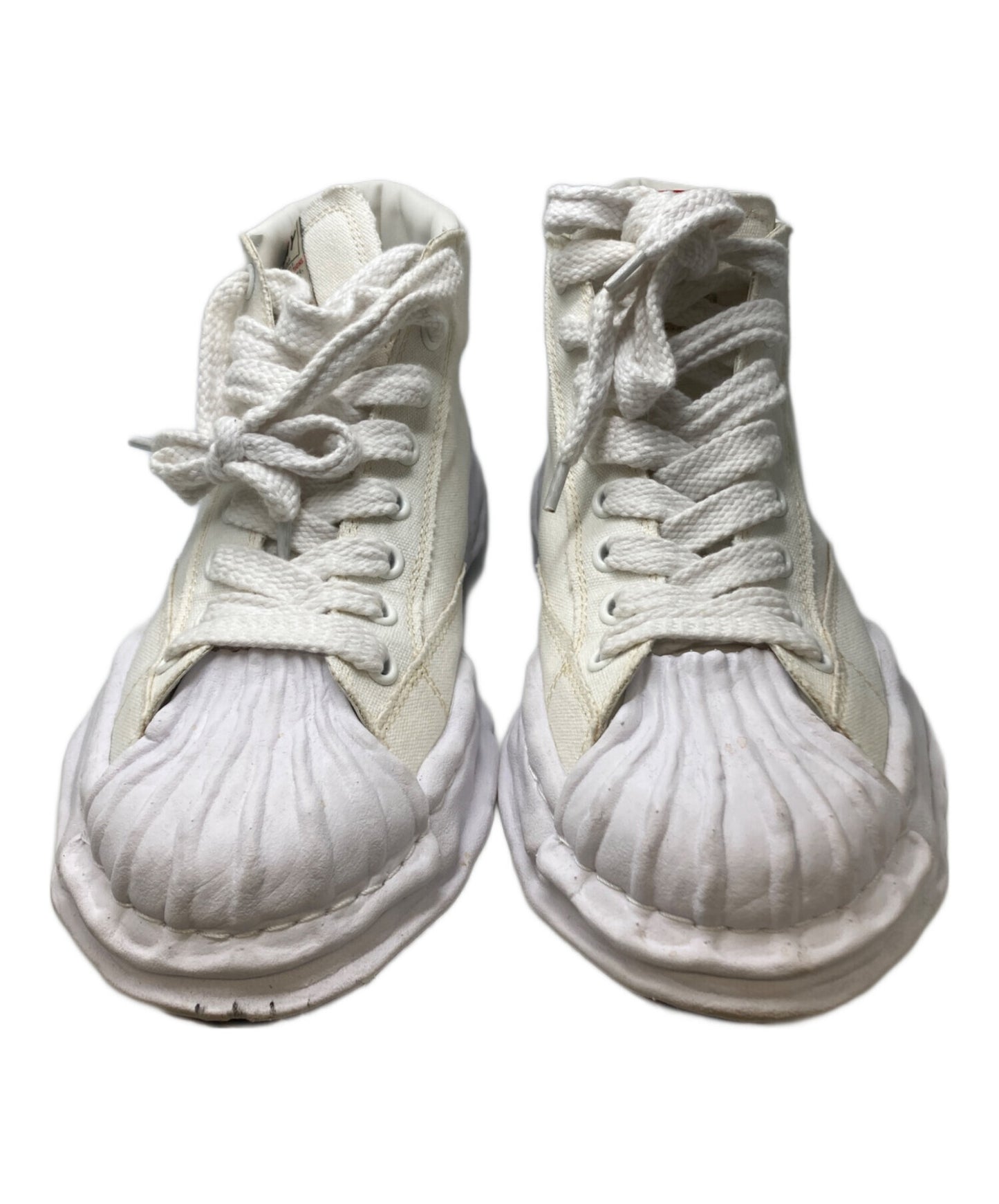 [Pre-owned] Maison MIHARA YASUHIRO BLAKEY HIGH CANVAS SNEAKER A08FW736