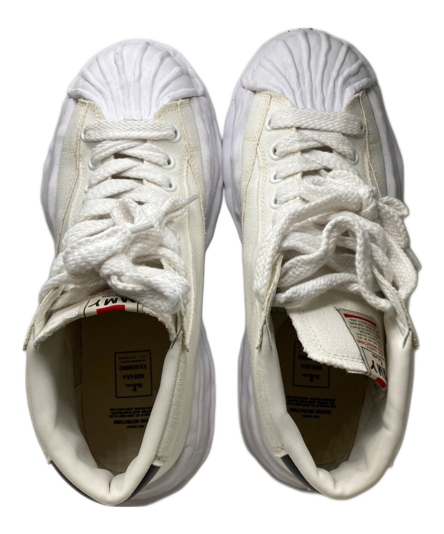 [Pre-owned] Maison MIHARA YASUHIRO BLAKEY HIGH CANVAS SNEAKER A08FW736