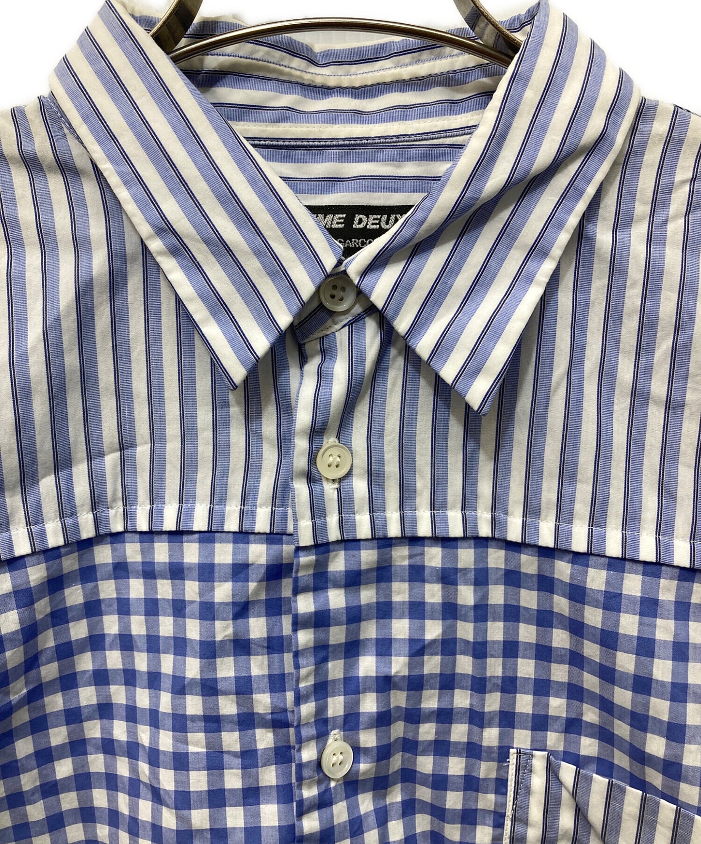 [Pre-owned] COMME des GARCONS HOMME DEUX Switched design shirt DE-B027