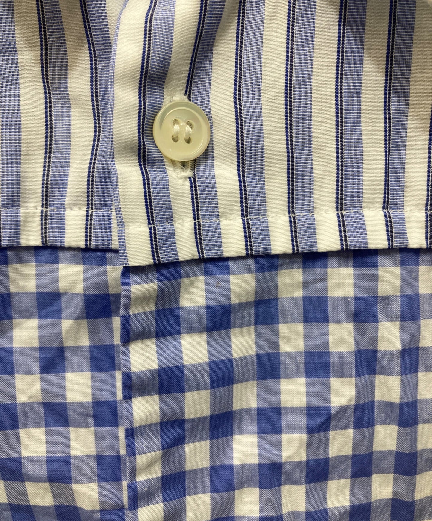 [Pre-owned] COMME des GARCONS HOMME DEUX Switched design shirt DE-B027