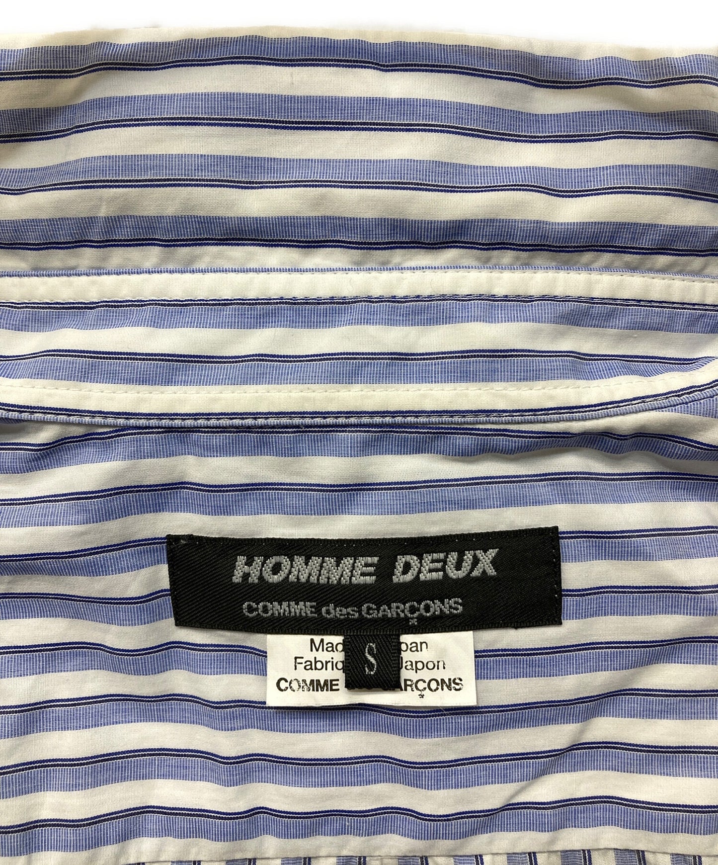 [Pre-owned] COMME des GARCONS HOMME DEUX Switched design shirt DE-B027