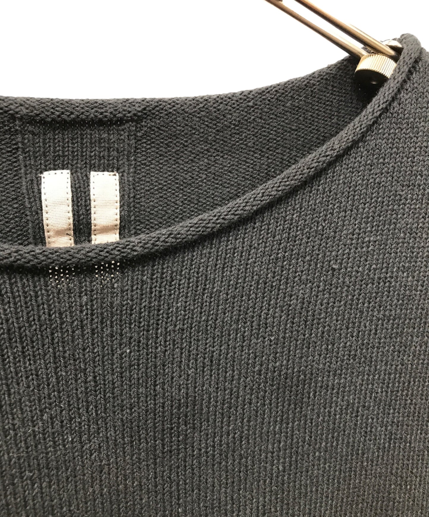 [Pre-owned] RICK OWENS Cape-Sleeve Sweater RP01B4663-KCR
