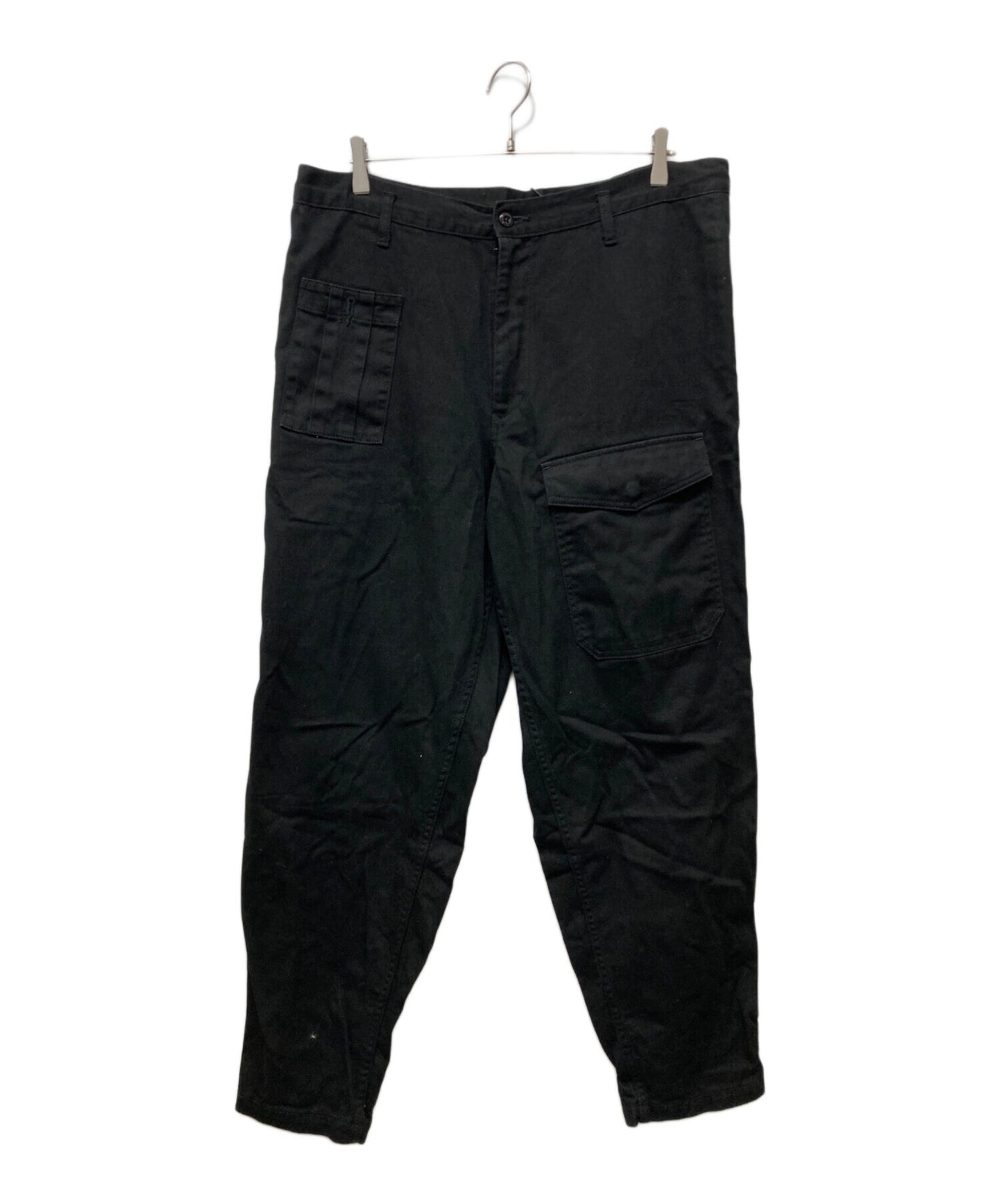 [Pre-owned] BLACK Scandal Yohji Yamamoto KATSURAGI TACK STRING PANTS HG-P94-059
