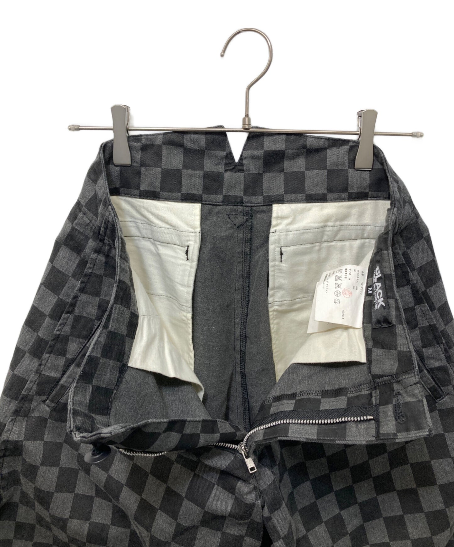 [Pre-owned] BLACK COMME des GARCONS Check balloon pants 1N-P003