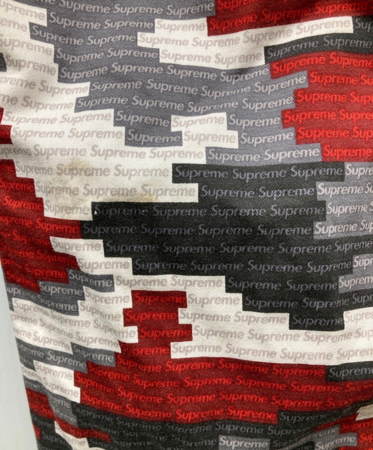 [Pre-owned] SUPREME Logo camouflage cargo pants