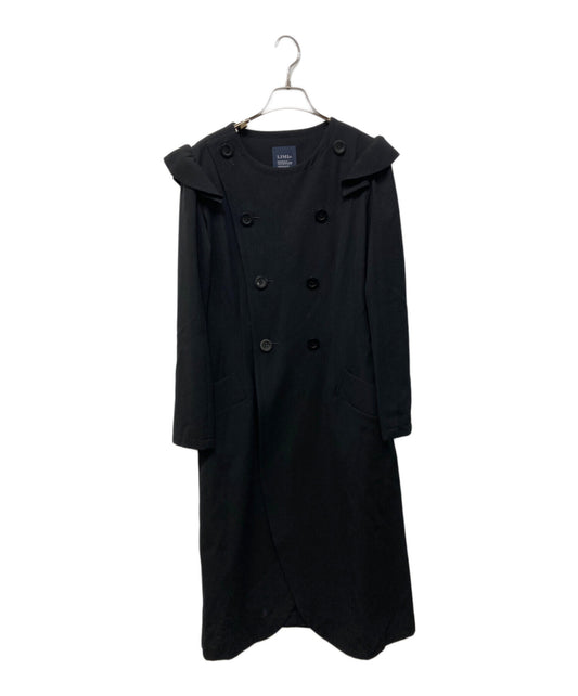 [Pre-owned] LIMI feu No Collar Ruffle Trench Coat LY-C01-100