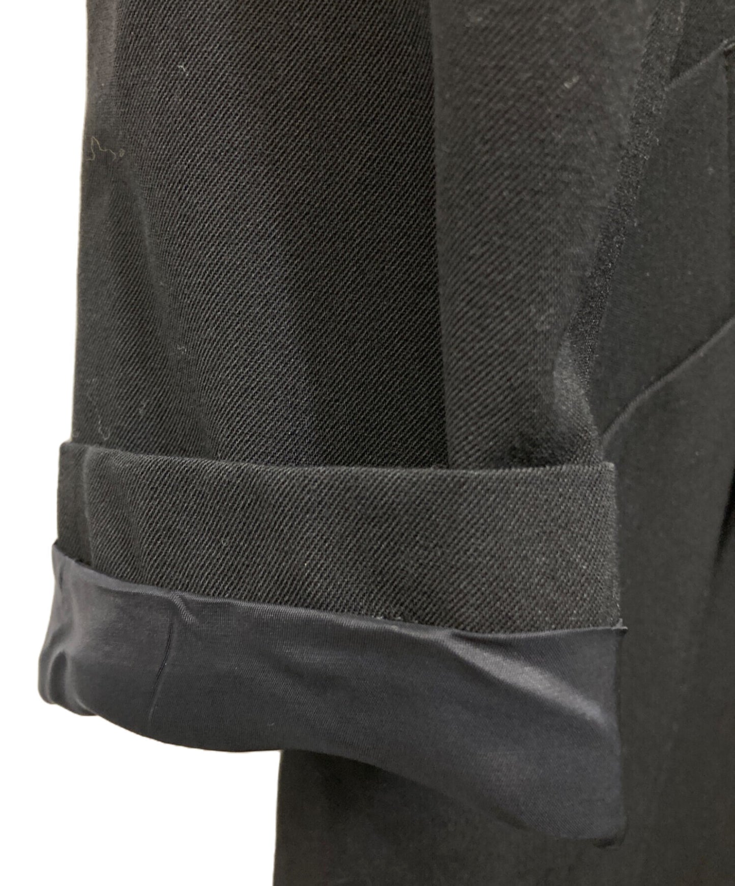 [Pre-owned] LIMI feu No Collar Ruffle Trench Coat LY-C01-100