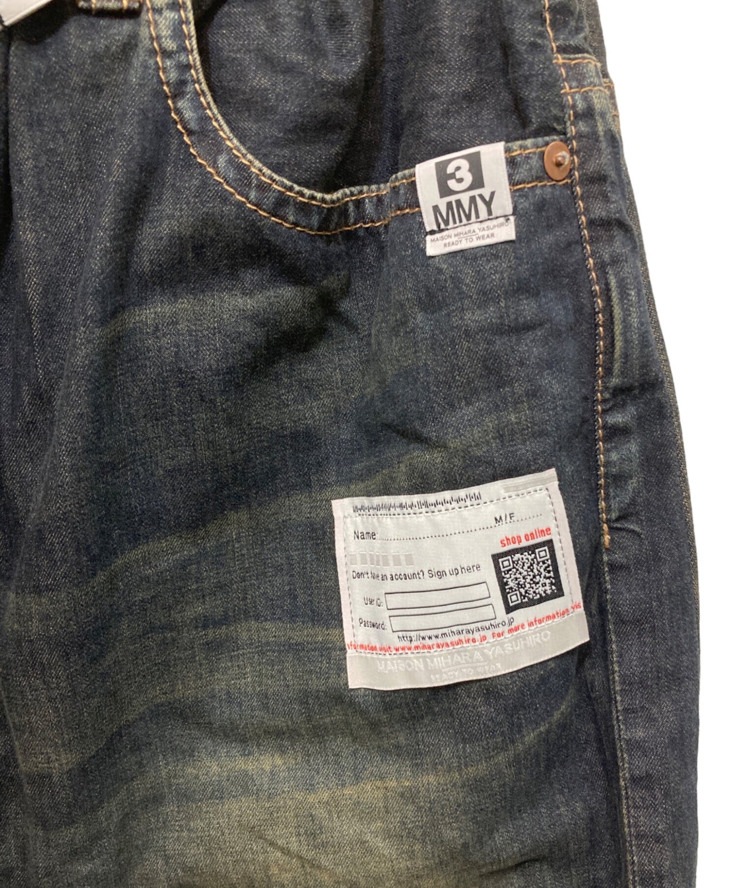 [Pre-owned] MIHARA YASUHIRO FOUR LEGS PANTS A14PT024