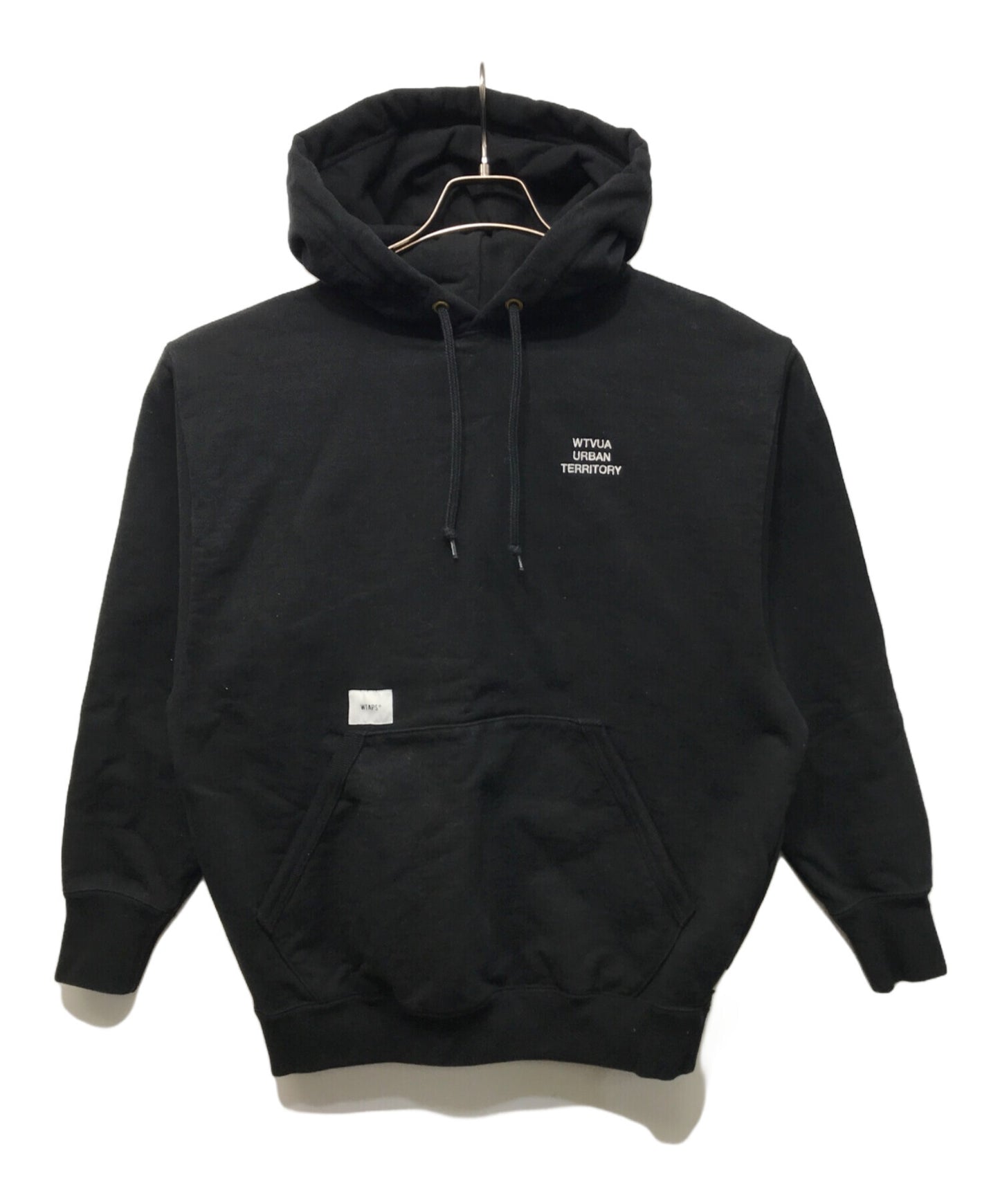 [Pre-owned] WTAPS Logo Embroidery Pullover Hoodie 251ATDT-CSM06
