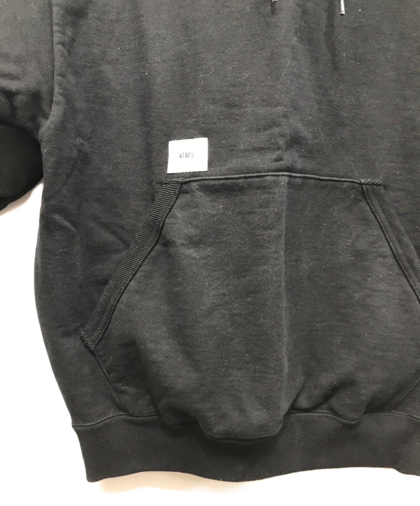 [Pre-owned] WTAPS Logo Embroidery Pullover Hoodie 251ATDT-CSM06