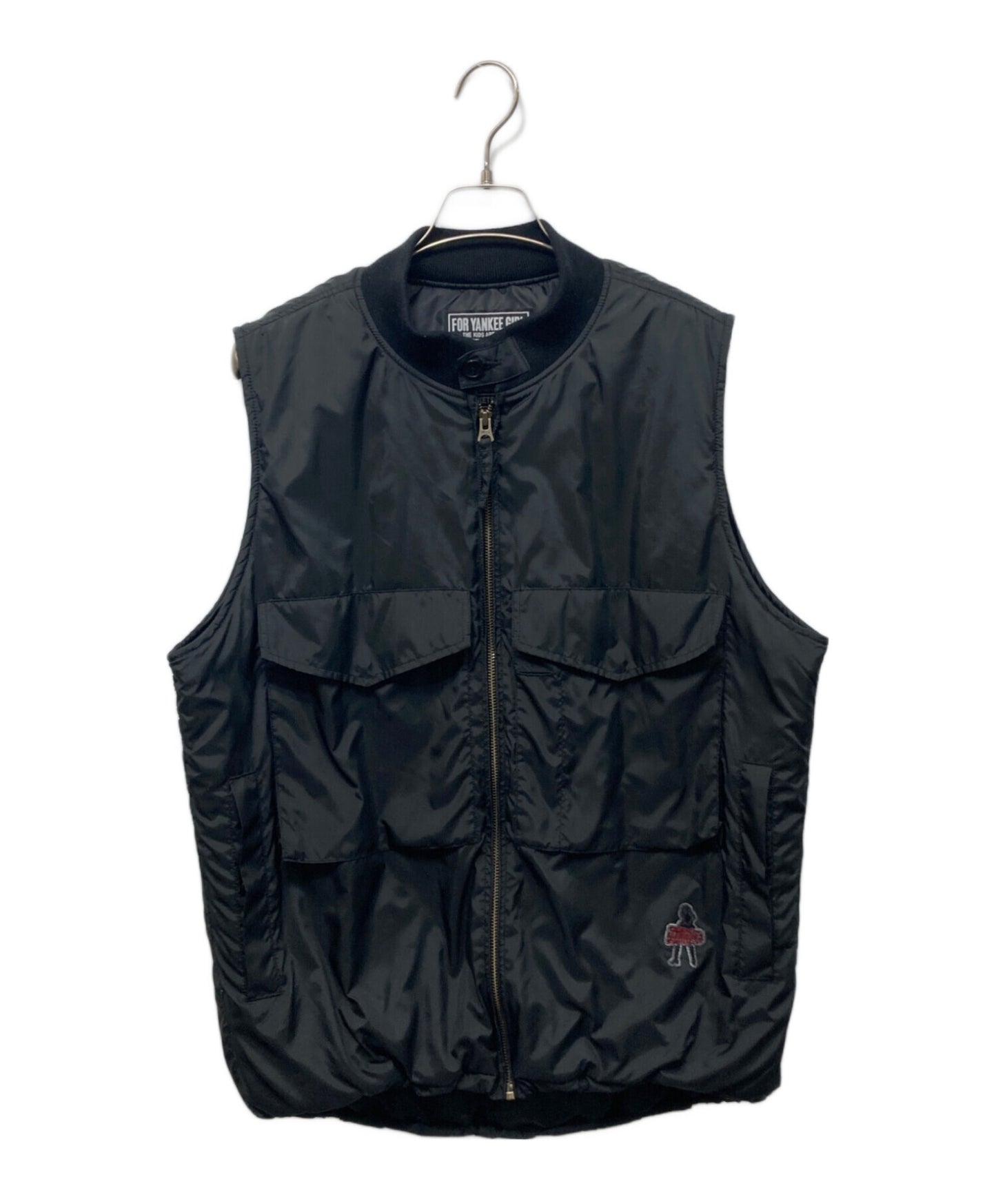 [Pre-owned] Hysteric Glamour VIXEN GIRL badge G-8 WEP vest 02253AV02