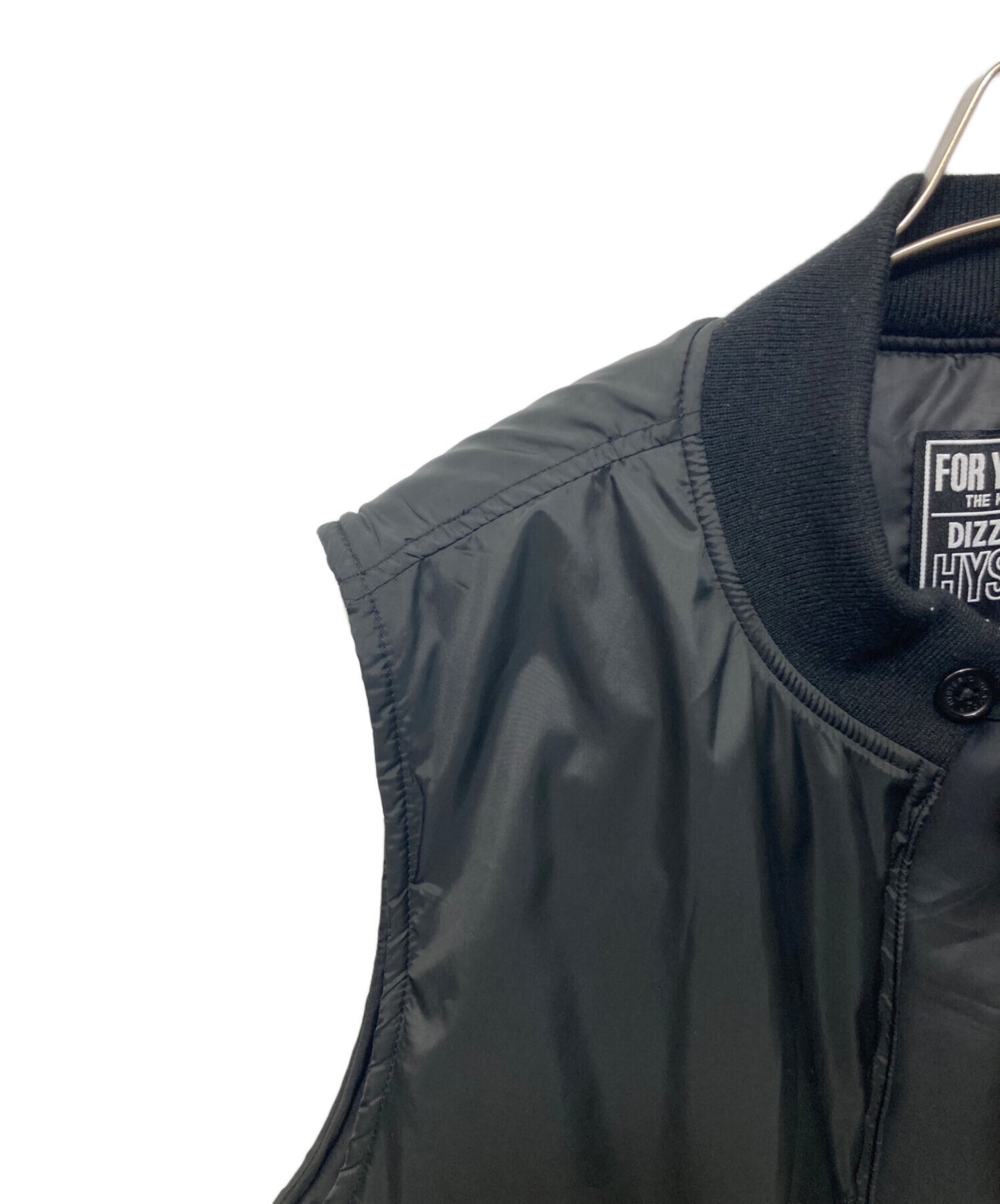 [Pre-owned] Hysteric Glamour VIXEN GIRL badge G-8 WEP vest 02253AV02
